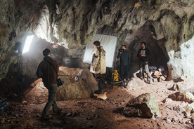 fotografija s snemanja Kotel (2025)