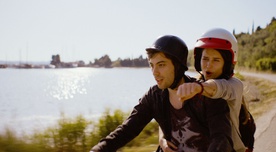 Benjamin Krnetić, Ylenia Mahnič in Nika (2016).