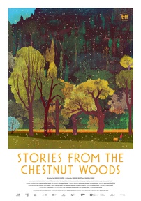 Plakat: Zgodbe iz kostanjevih gozdov (2019).