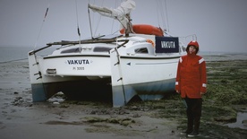 Archival image of Milanka Lange Lipovec used in Morjepisci (2025).