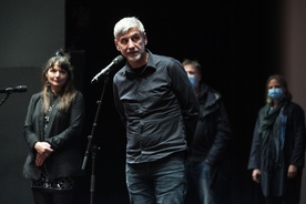 Radoš Bolčina na dogodku Naši filmi doma 2021.