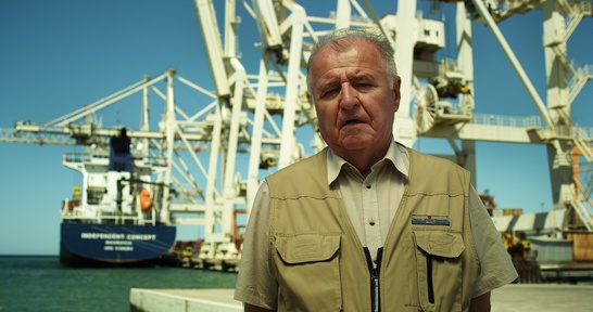 Jože Utenkar v filmu Navigare Necesse Est (2017).