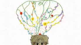 Kader iz filma Rdeča roža (2023)