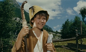 Velimir Gjurin v filmu Srečno Kekec (1963).