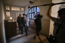 fotografija s snemanja Exodus 1945: Naša kri (2026)