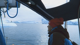 Archival image of Miran Tepeš used in Morjepisci (2025).