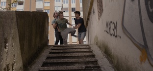 Nejc Cijan Garlatti, Ivan Vastl v filmu Pojdi z mano (2016).