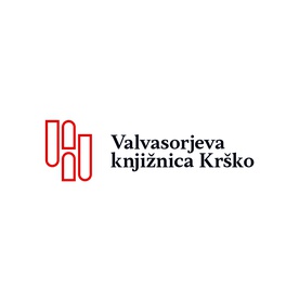 Logo: Valvasorjeva knjižnica Krško