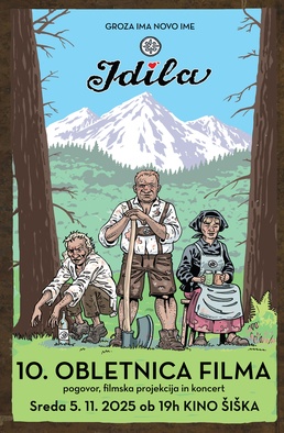 The poster for Idila (2015).