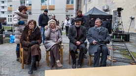 Valter Dragan, Vlado Novak na snemanju filma Niko (2017).