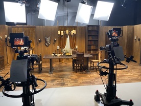 fotografija s snemanja Krpan (2021)