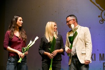 Andrej Berginc, Barbara Zemljič, Katarina Čas at an event organized by: Muvit 6x60.
