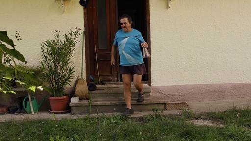 Zmago Gasperič v filmu Po vino v Krčevino (2014).