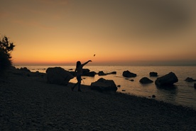 fotografija s snemanja Zverine (s.d.)