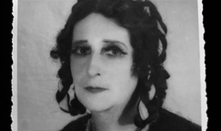 Archival image of Marija Vera used in Hočem osvojiti svet (2006).