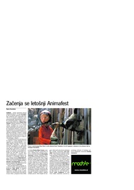 Začenja se letošnji Animafest