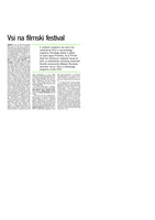 Vsi na filmski festival