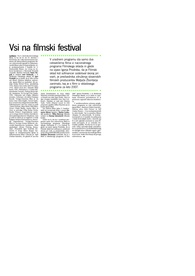 Vsi na filmski festival
