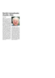 Komični izpovedovalec človeške stiske